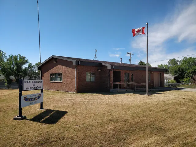 R.M. office of Mankota and Glen McPherson